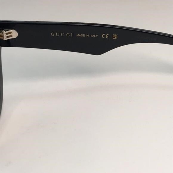 Authentic Gucci GG0957S 003 Sunglasses Black/Brown – New\